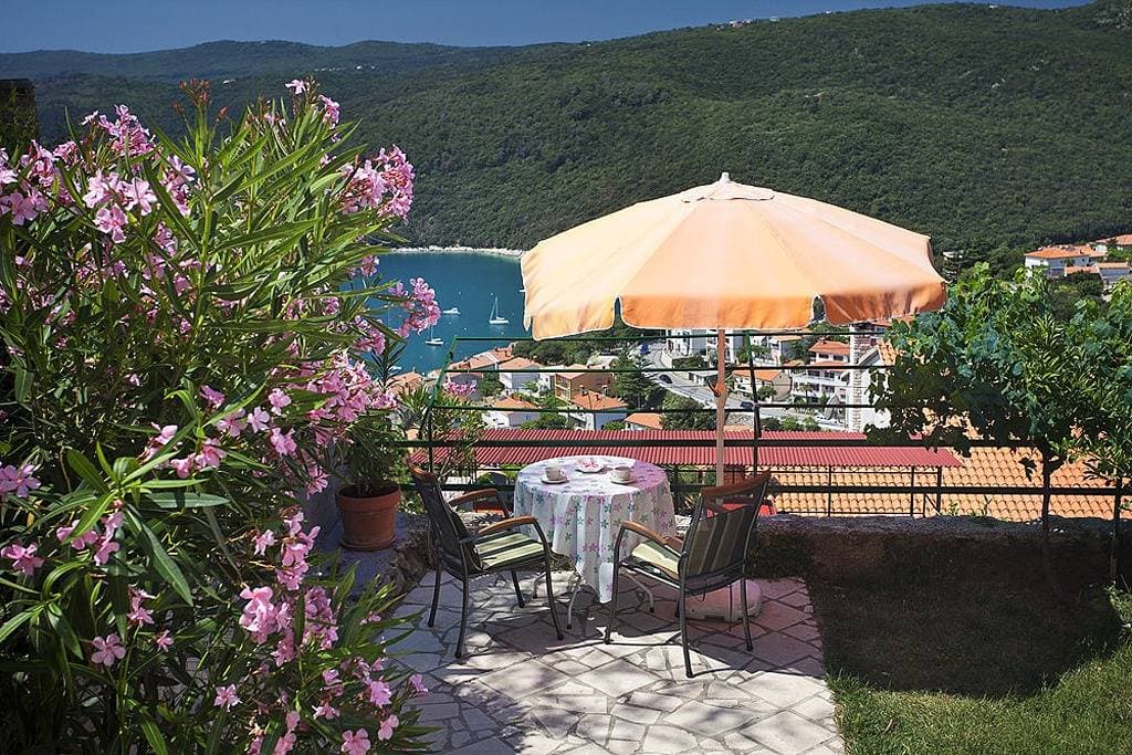 Studio Appartement mit Terrasse und Meerblick Rabac, Labin As-7622-a 1