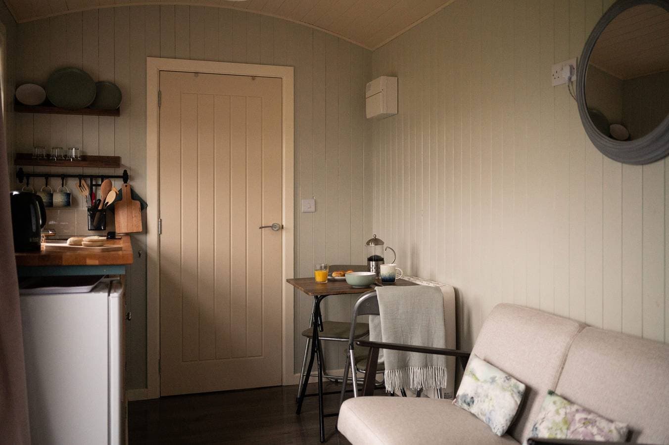 Foto 9 von 15: Blockhütte für 2 Personen mit Garten