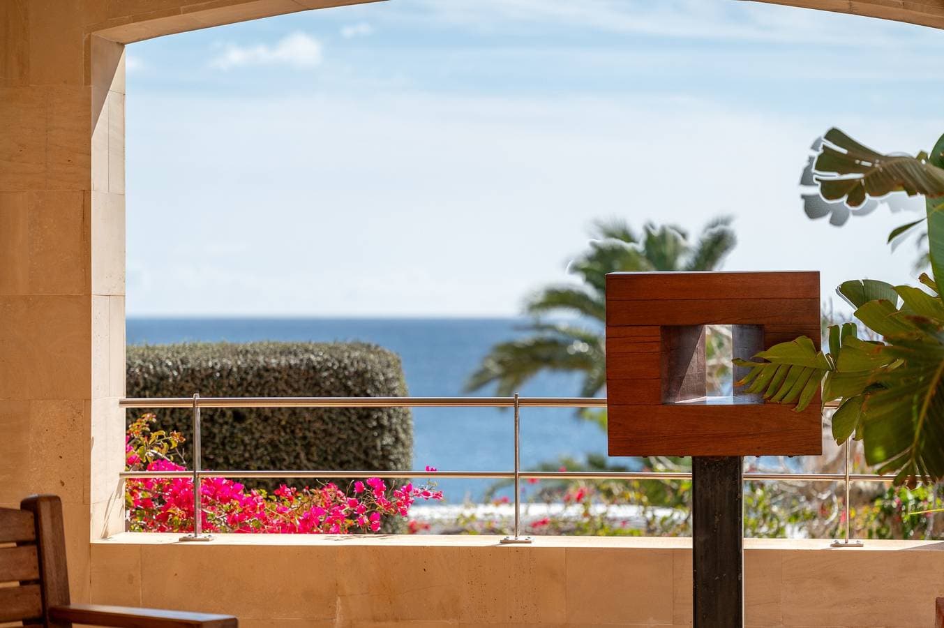 Foto 4 von 25: Ferienwohnung 'Residencial Planta Baja Vista Mar' mit Meerblick, Gemeinschaftspool und WLAN