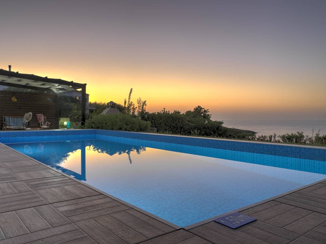 Foto 11 von 45: Villa für 6 Personen mit Pool
