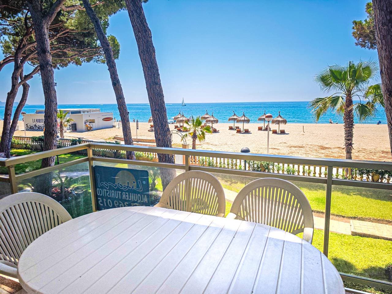 Charmante Familienwohnung am Meer, 4 Personen, Terrasse 1