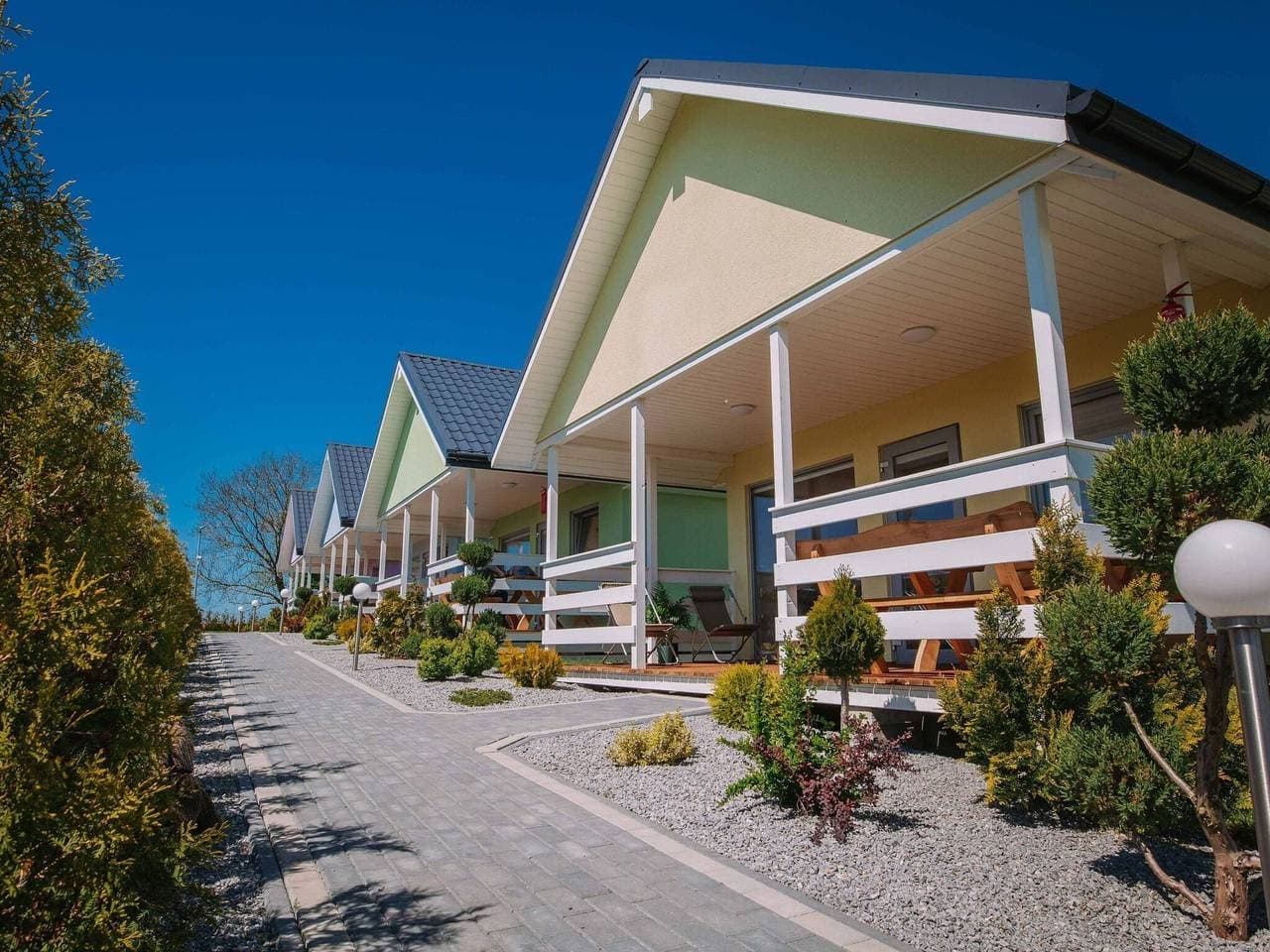 Familienferienort, Ferienhäuser, Bobolin 1