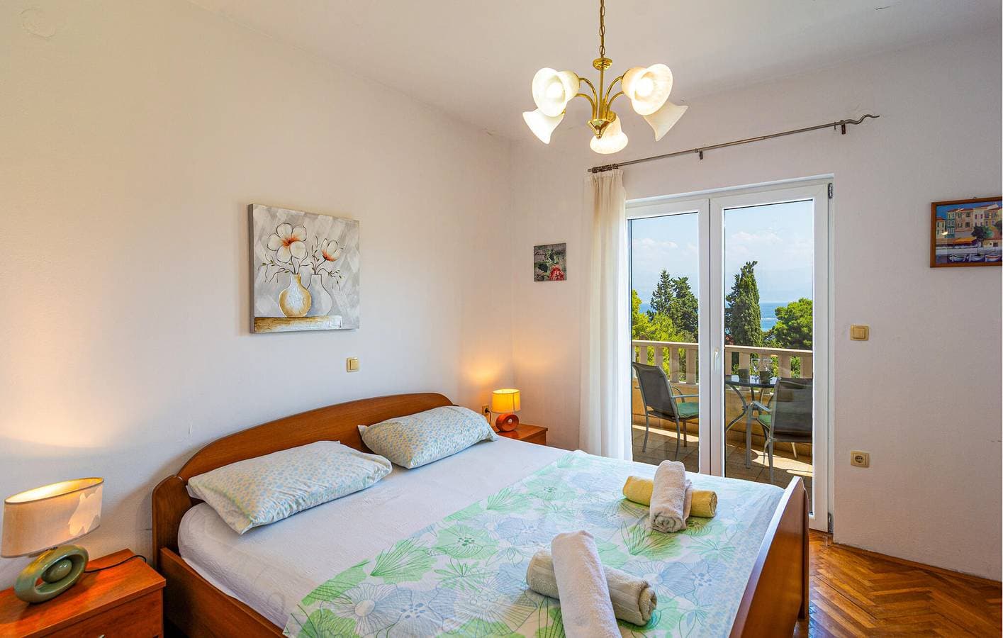Foto 5 von 17: Gemütliche Ferienwohnung mit Meerblick, Terrasse, WLAN und Parkplatz – 2,5 km vom Strand entfernt