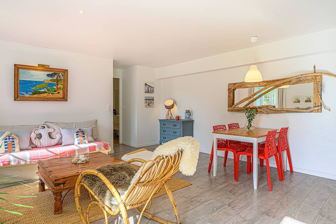Foto 5 von 26: Ferienwohnung 'Prat Bras - T1 - Bord De Mer' mit Gemeinschaftsgarten und Wi-Fi