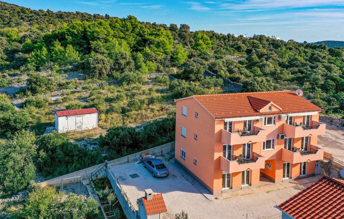 Foto 3 von 21: Gemütliche Wohnung mit Terrasse, WLAN und Parkplatz, 1,5 km vom Strand entfernt
