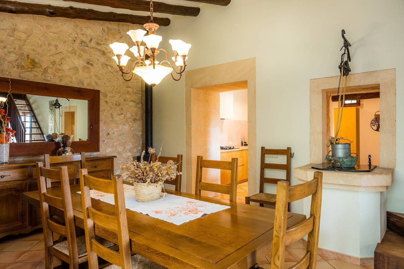 Foto 11 von 28: Villa 'Ses Nines' mit Bergblick, WLAN und Privatem Pool