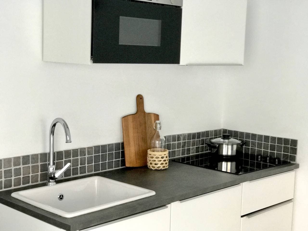 Foto 5 von 23: Zentrales Studio, 450 m zum Strand von Bajondillo, Balkon, schnelle WLAN