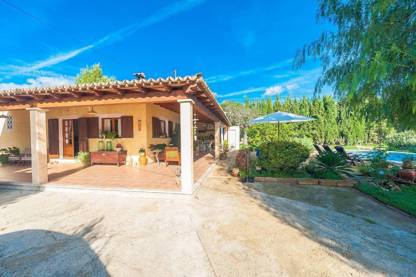 Foto 6 von 30: Son Coll - Ferienhaus mit privaten Pool in Lloseta. WiFi gratis
