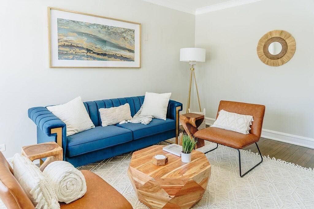 Foto 5 von 25: Comfortable and Trendy Design 1Br in Lincoln Square