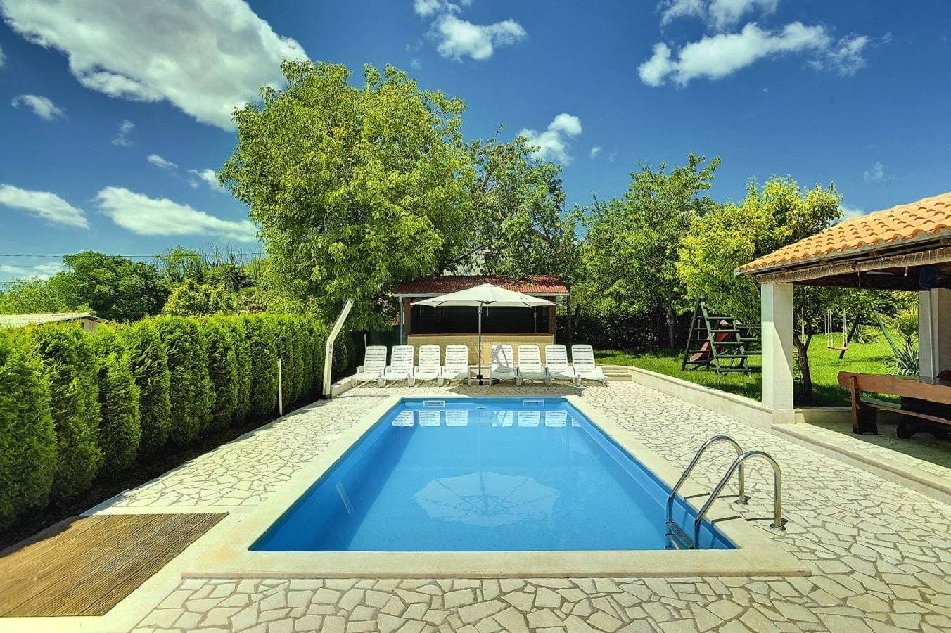 Foto 4 von 29: Sonnige Finca mit Privatpool, Sommerküche, Billard, Spielplatz, Dart, BBQ