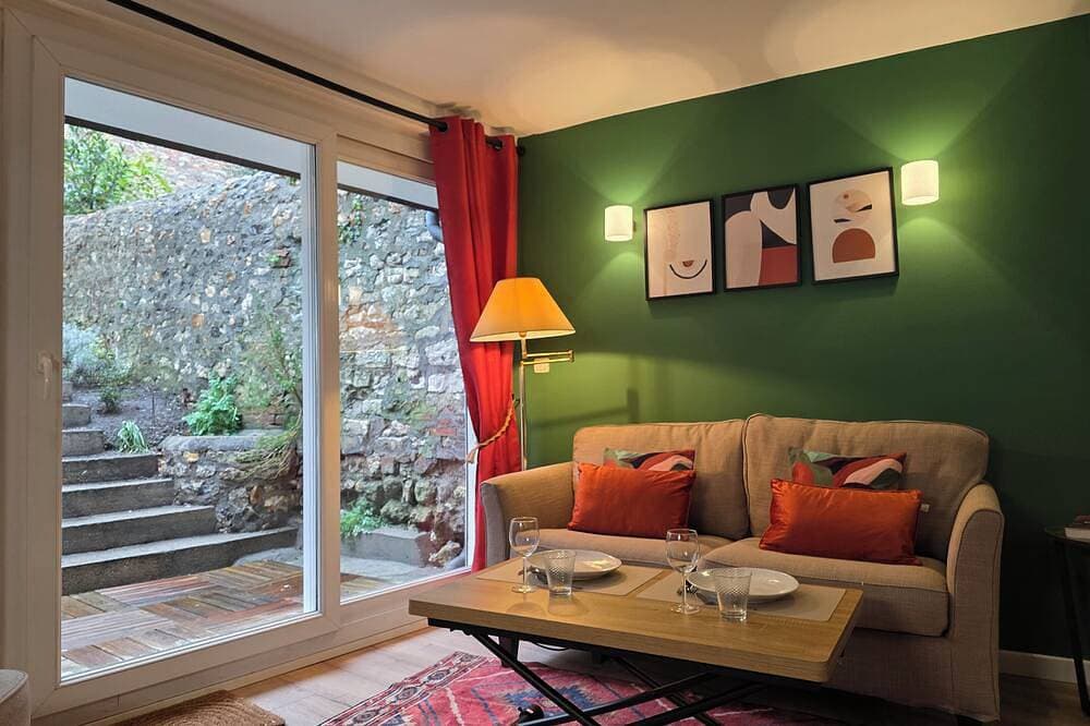 Picasso | Terrasse & Garten | Zentrum von Honfleur 1