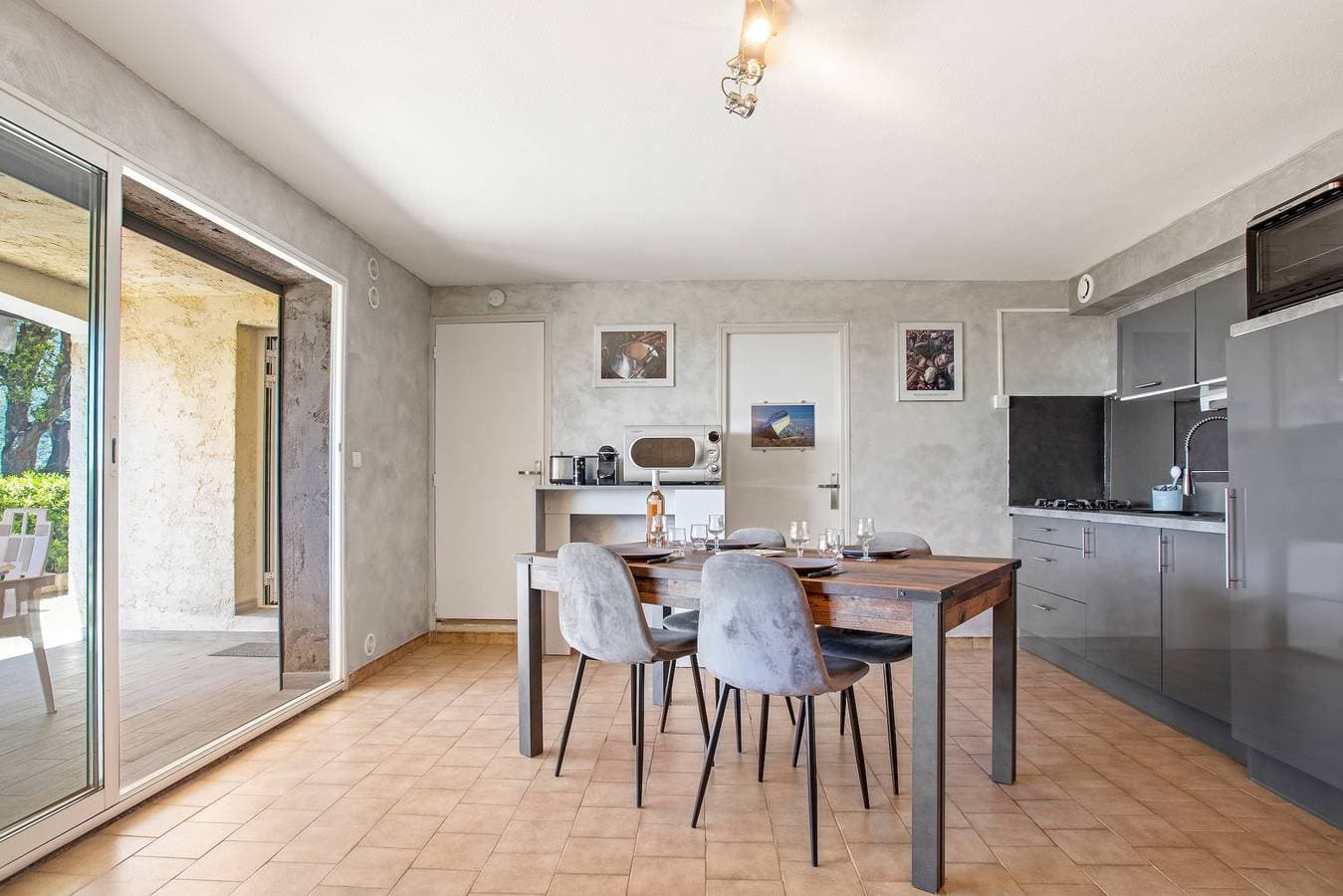 Foto 7 von 33: Ferienwohnung 'Appart Rez De Jardin Vue Mer' mit Meerblick, privater Terrasse & WLAN