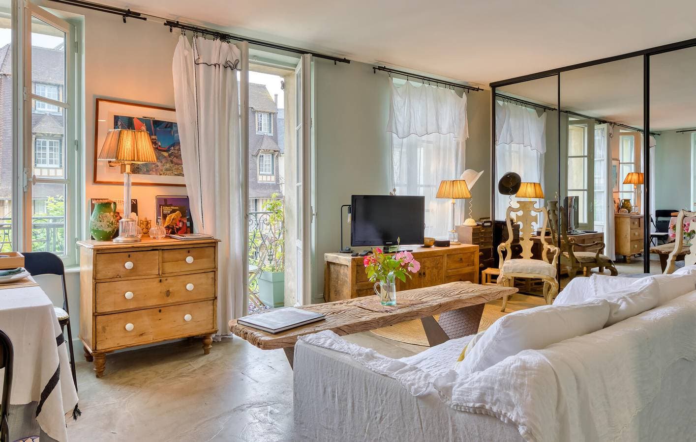 Foto 11 von 37: Appartement mit Meerblick 100m vom Strand mit WiFi & TV