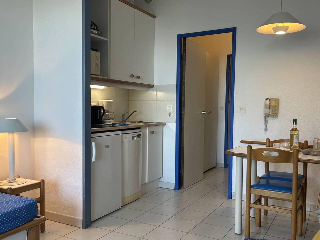Foto 3 von 15: Studio in Villeneuve-Loubet Plage mit Privatparkplatz, 2/4 Personen