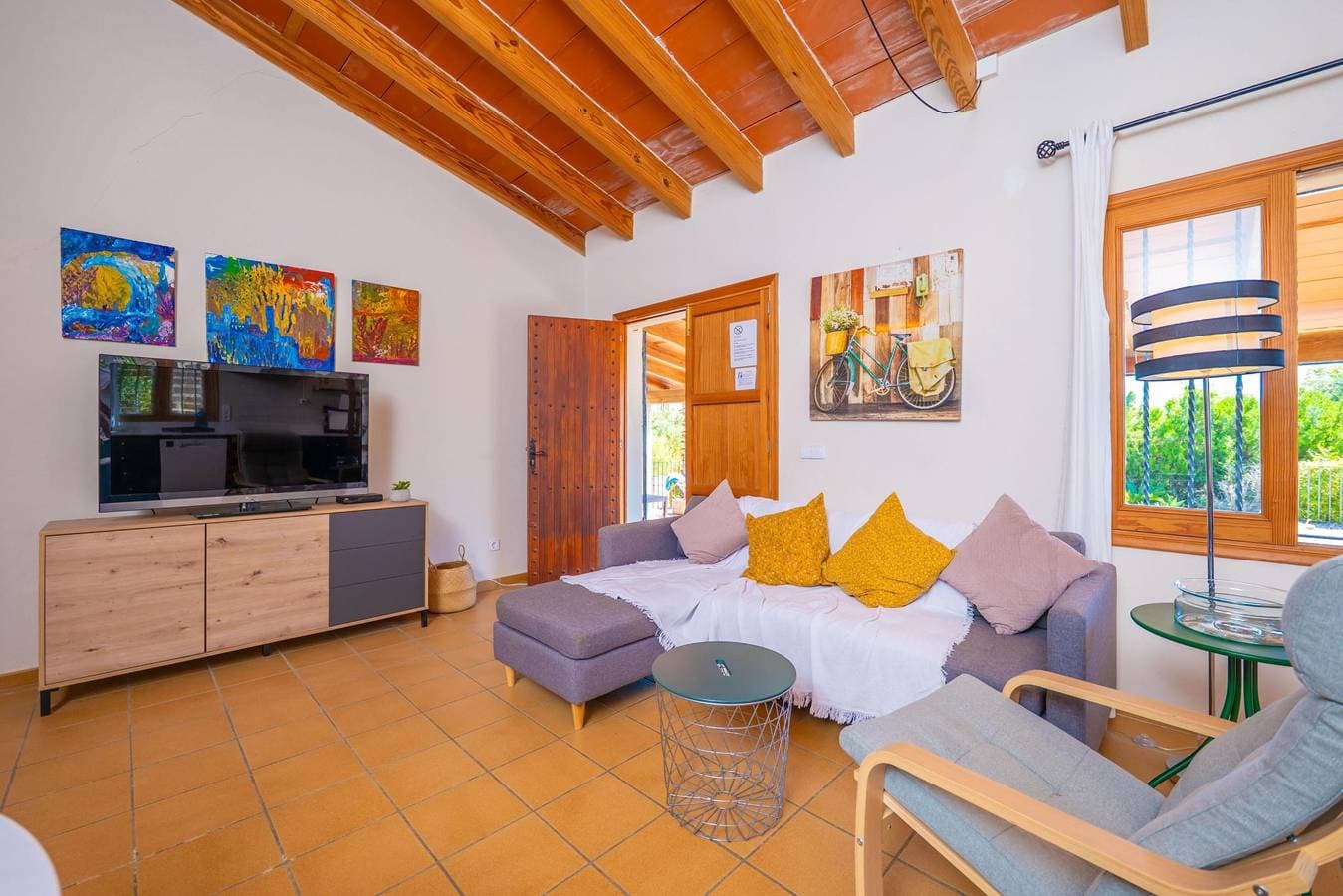 Foto 11 von 23: Can Gallu - Adults Only - Ferienhaus mit privaten Pool in Moscari (Selva). WiFi gratis