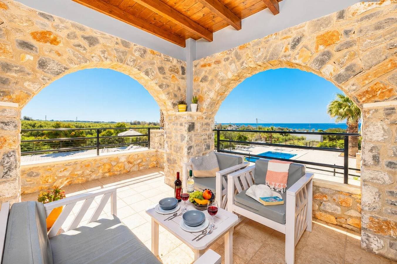 Foto 4 von 27: Villa für 5 Personen mit Meerblick