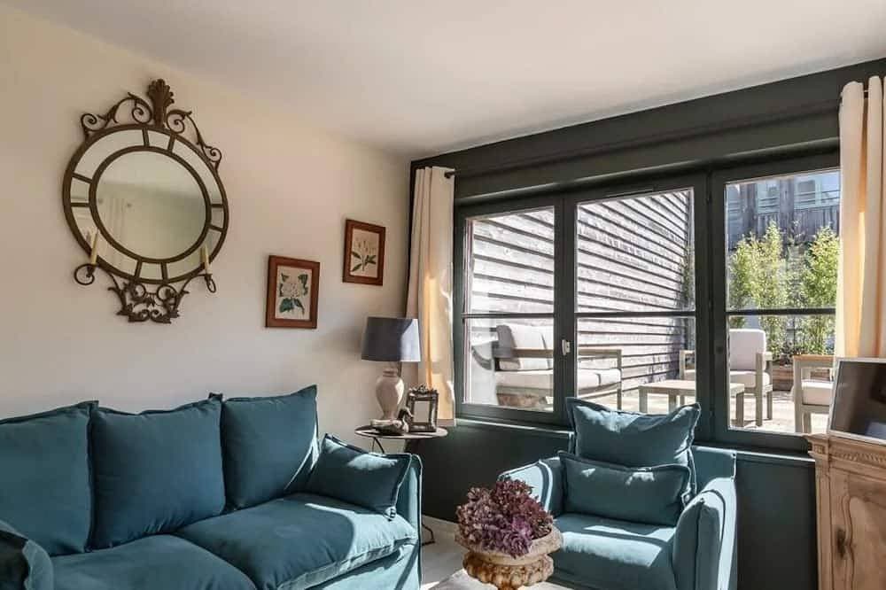 Foto 12 von 27: La Terrasse de Pom | Gemütlicher Komfort | Stadtzentrum | 2 Gäste