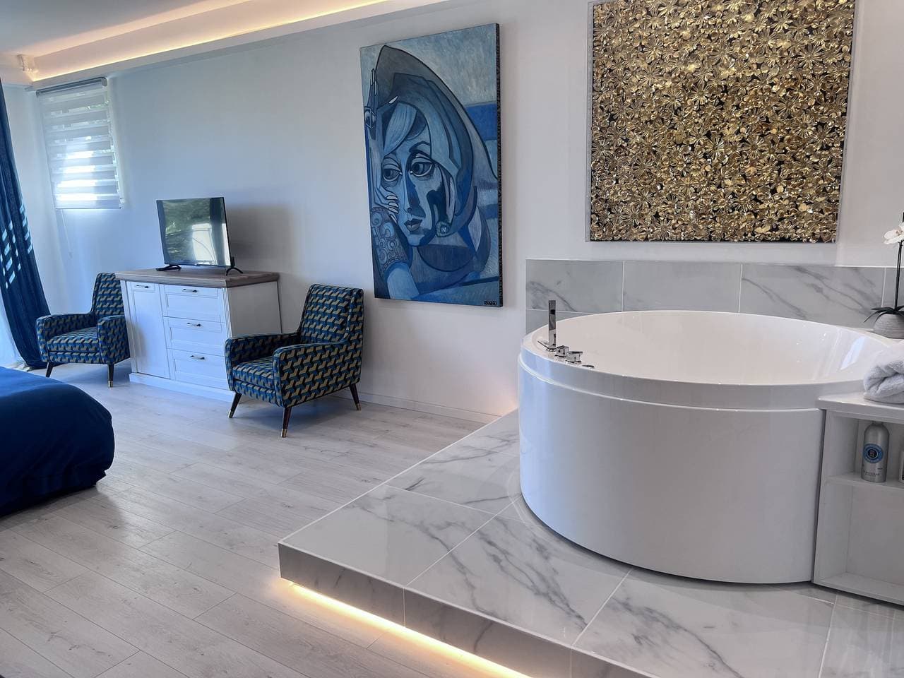 Foto 5 von 21: Studio für 2 Personen mit Whirlpool