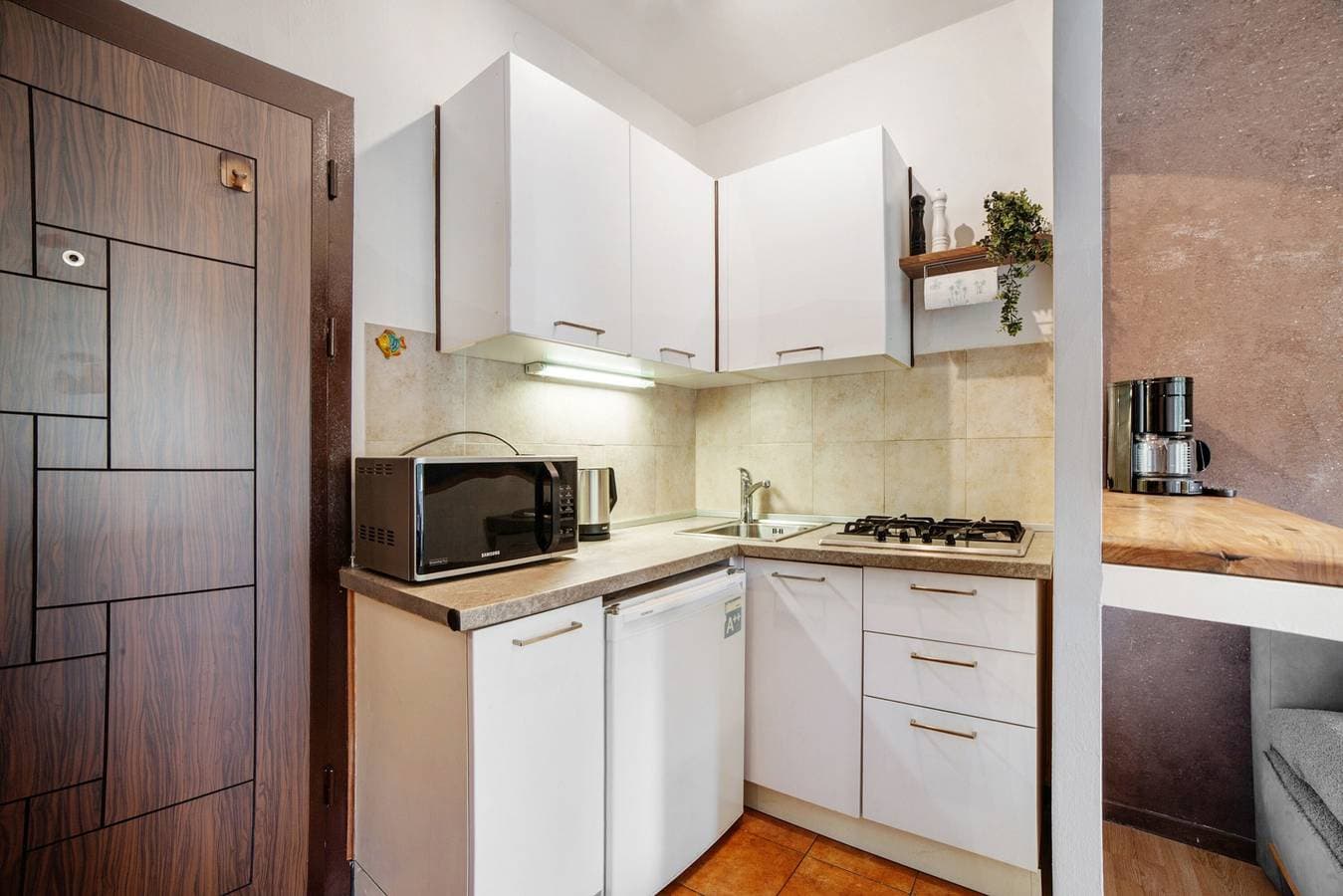 Foto 8 von 22: Ferienwohnung 'Modern Park' mit Gemeinschaftsgarten, Balkon und Wi-Fi