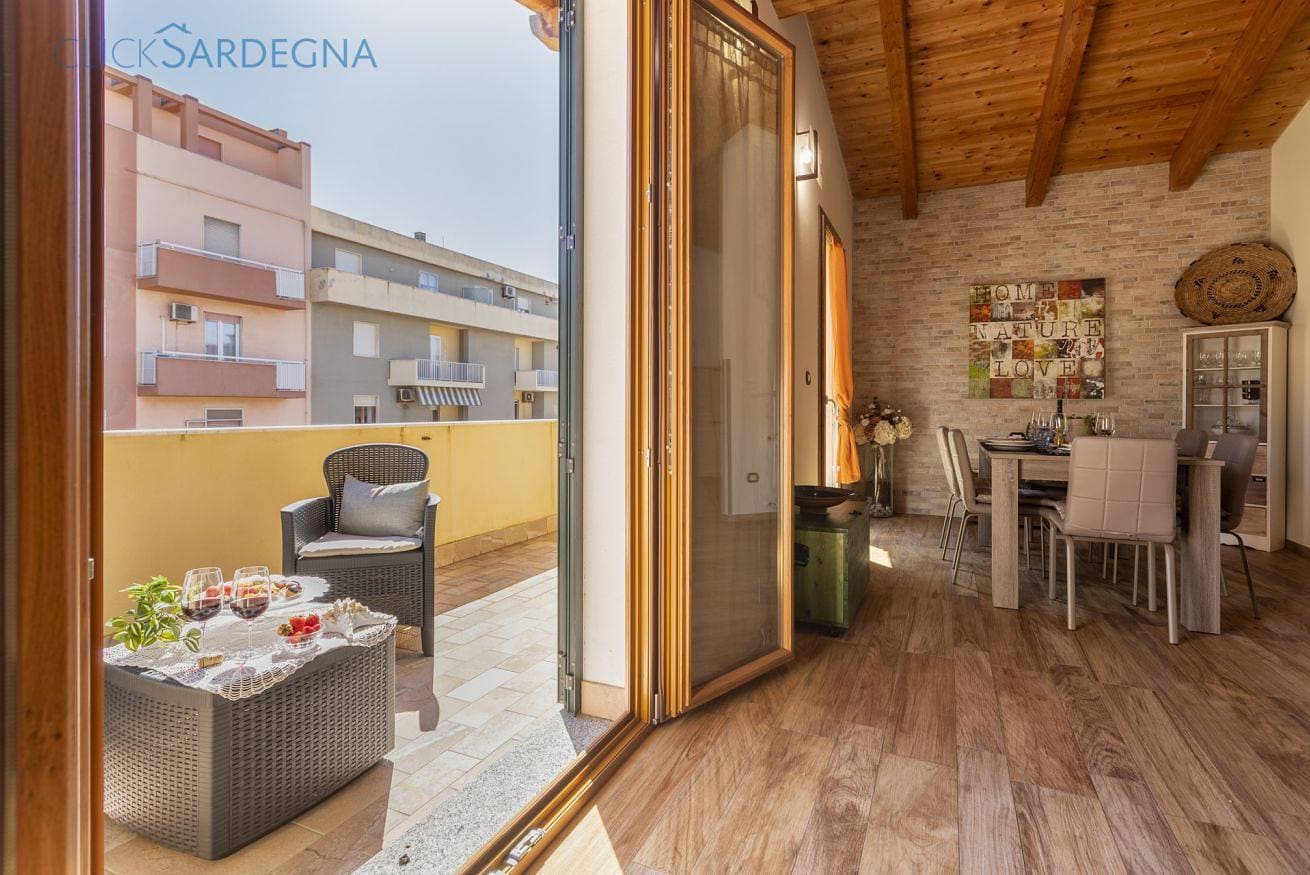 Foto 5 von 85: Alida Penthouse im Zentrum von Alghero mit Terrassen, 4 Schlafzimmern und 2 Bädern