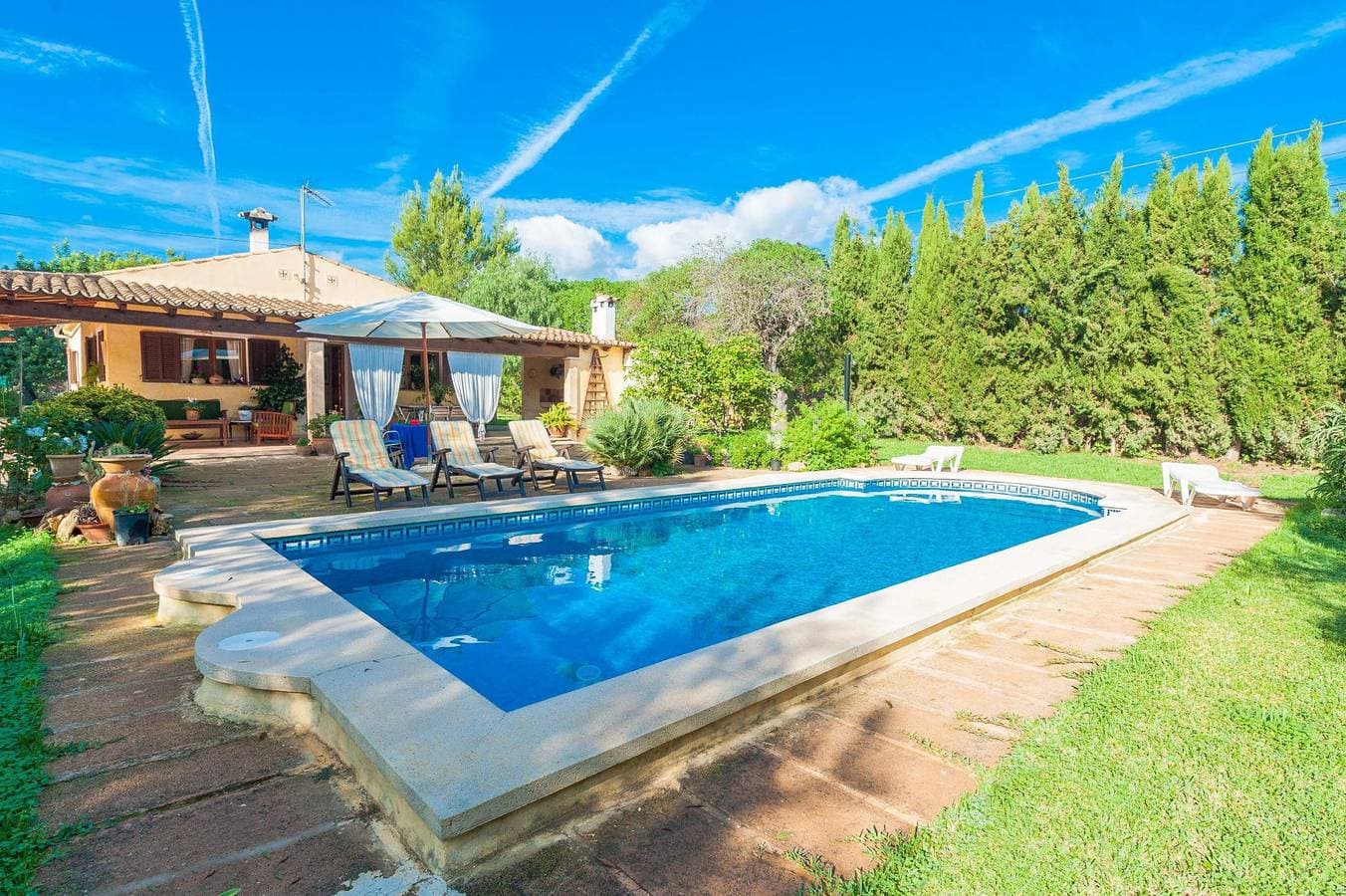 Son Coll - Ferienhaus mit privaten Pool in Lloseta. WiFi gratis 1