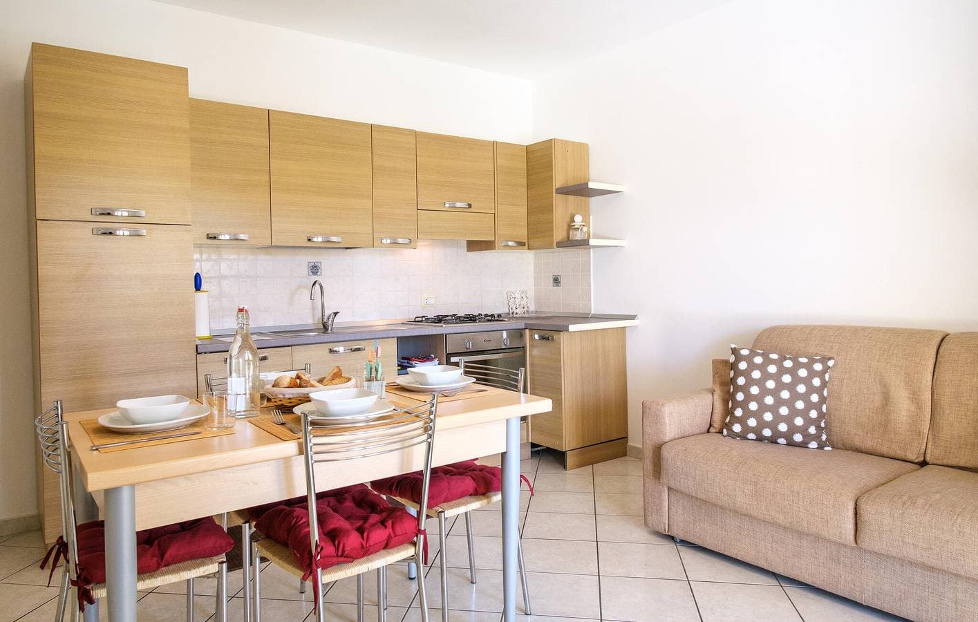 Foto 5 von 19: Appartement am Strand mit Klimaanlage, Parkplatz und Internet