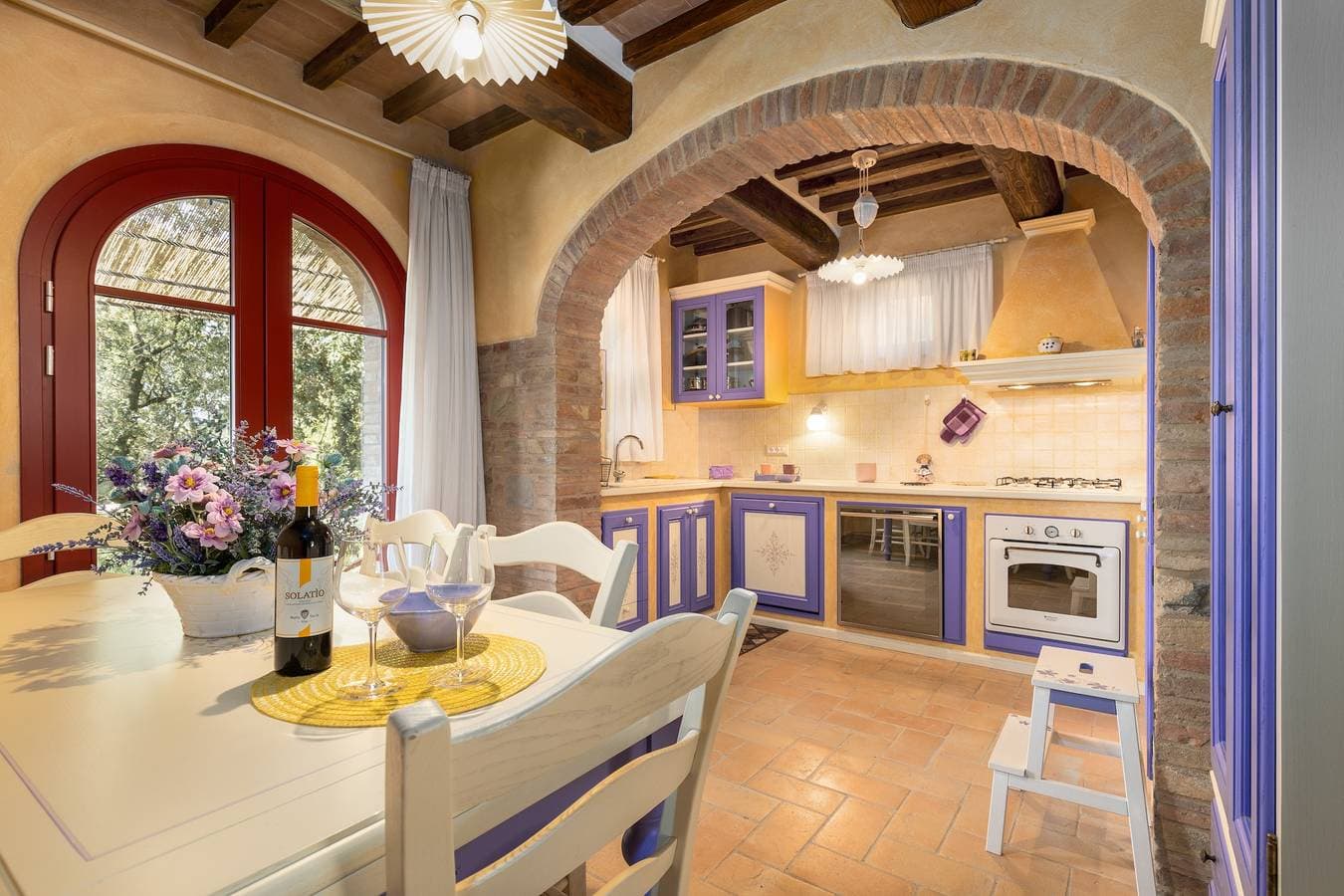 Foto 7 von 20: Ferienhaus 'La Casina Di Borgo Mommialla' mit Gemeinschaftspool, WLAN und Klimaanlage