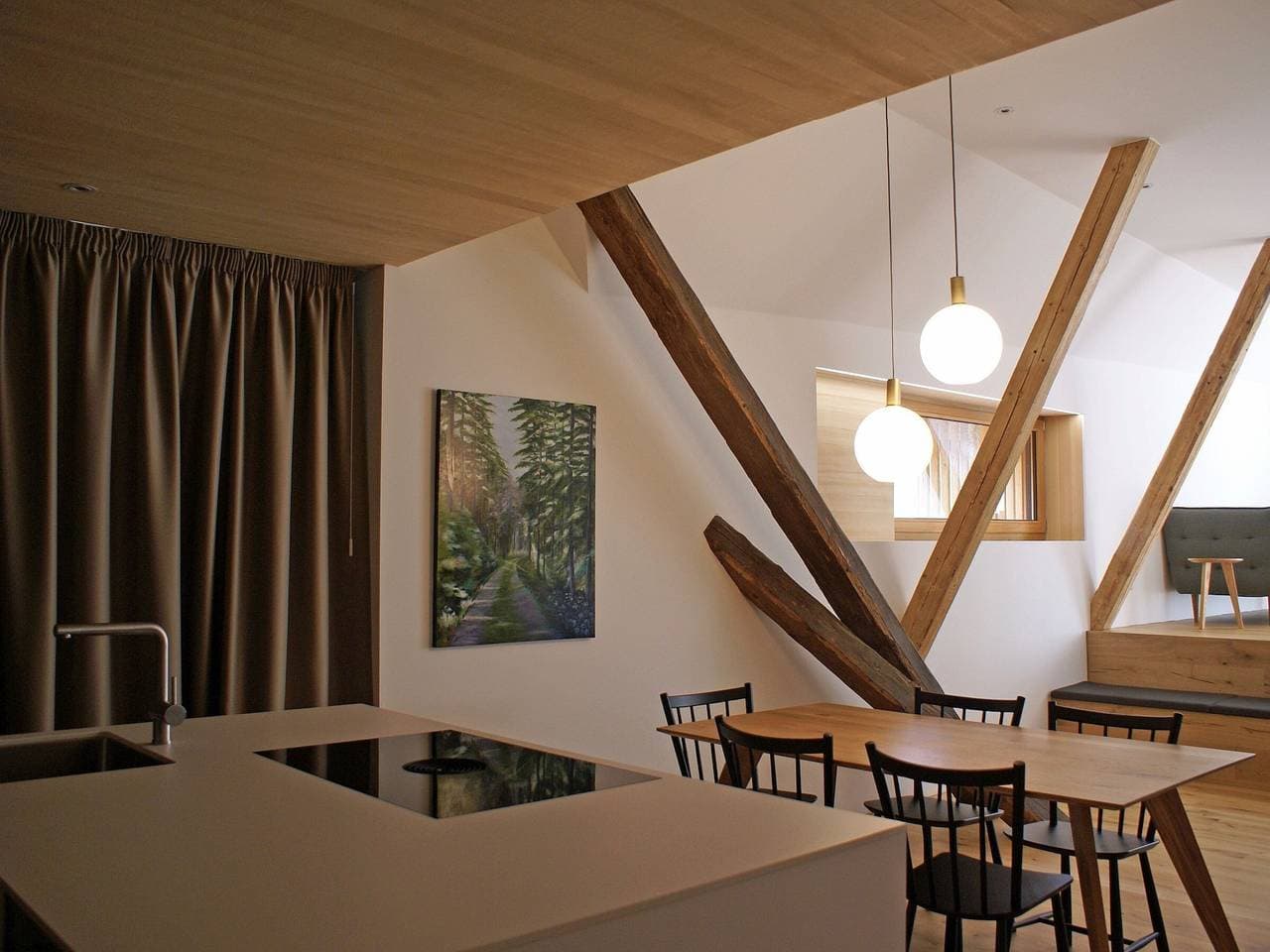 Foto 7 von 34: Apartment 'Unter Der Linde' mit gemeinsamer Terrasse, Gemeinschaftsgarten und WLAN