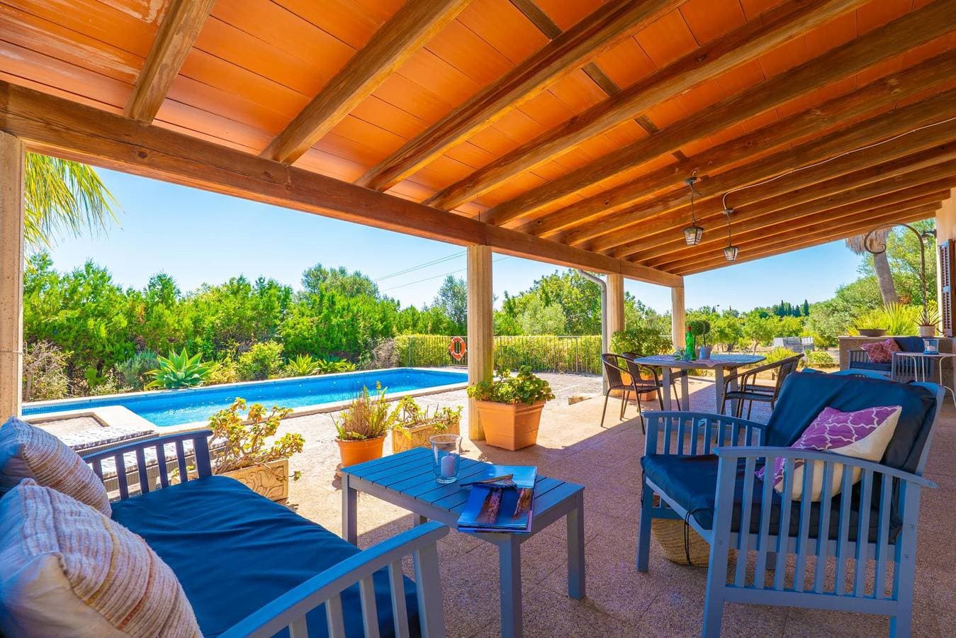 Foto 8 von 23: Can Gallu - Adults Only - Ferienhaus mit privaten Pool in Moscari (Selva). WiFi gratis