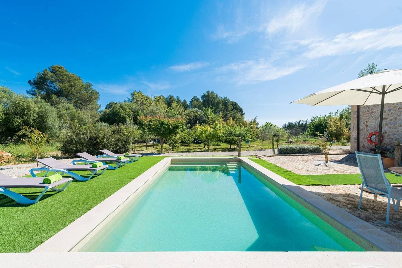Foto 8 von 47: Son Ferragut - Ferienhaus mit privaten Pool in Sa Pobla. WiFi gratis