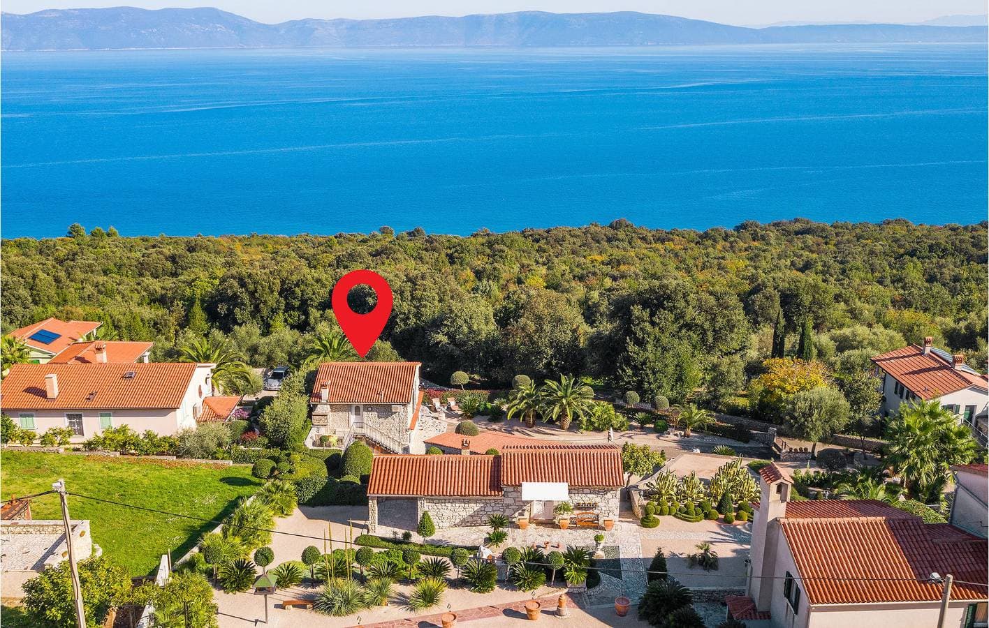 Gemütliche Ferienwohnung mit Meerblick, Terrasse und Garten – 1,5 km vom Strand entfernt 1