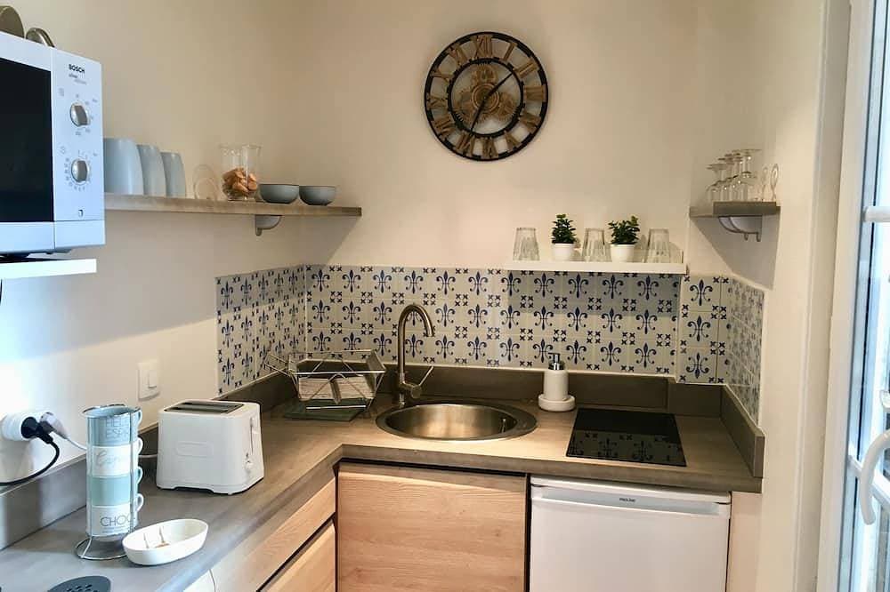 Foto 11 von 30: Charme Studio Haus Honfleur Haushalt Und Bettwäsche Inklusive