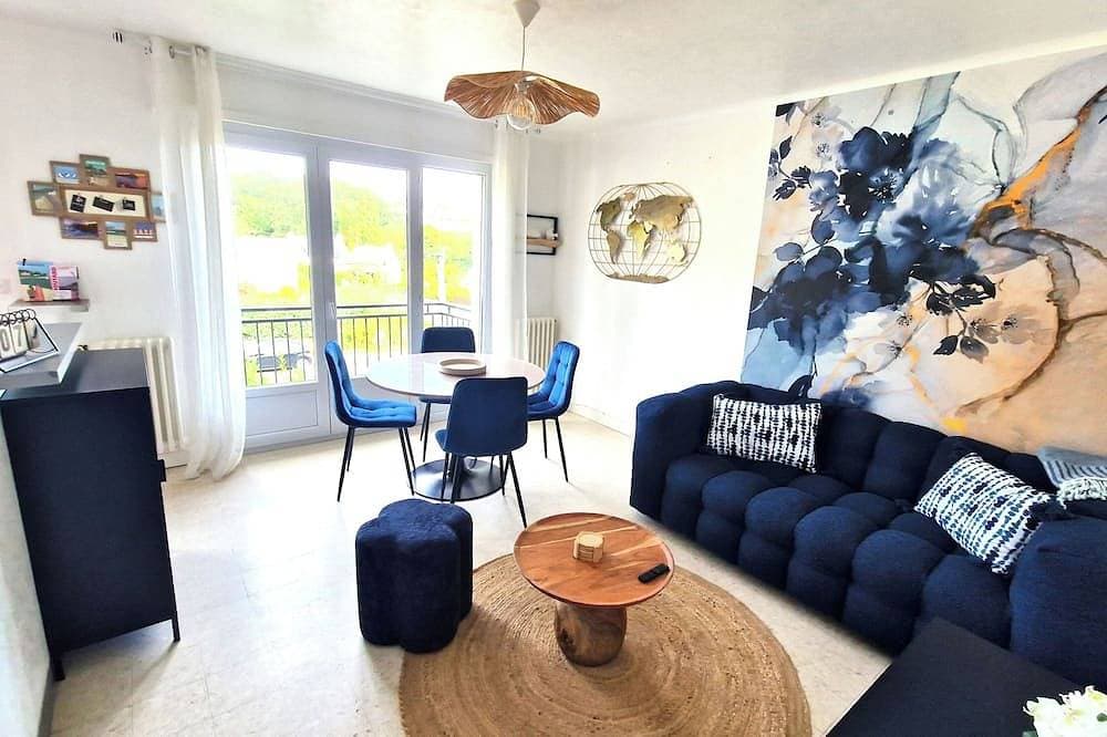 Foto 9 von 20: Wohnung mit 2 Schlafzimmern, Strand zu Fuß erreichbar mit Parkplatz und Balkon.