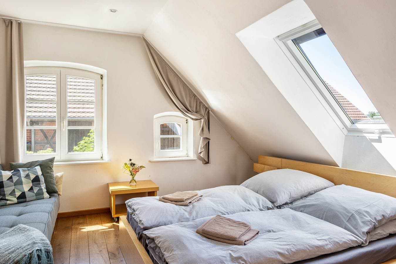 Foto 11 von 44: Ferienhaus 'Der Flusshof, Ferienhaus' mit gemeinsamer Terrasse, gemeinsamem Garten und Wi-Fi