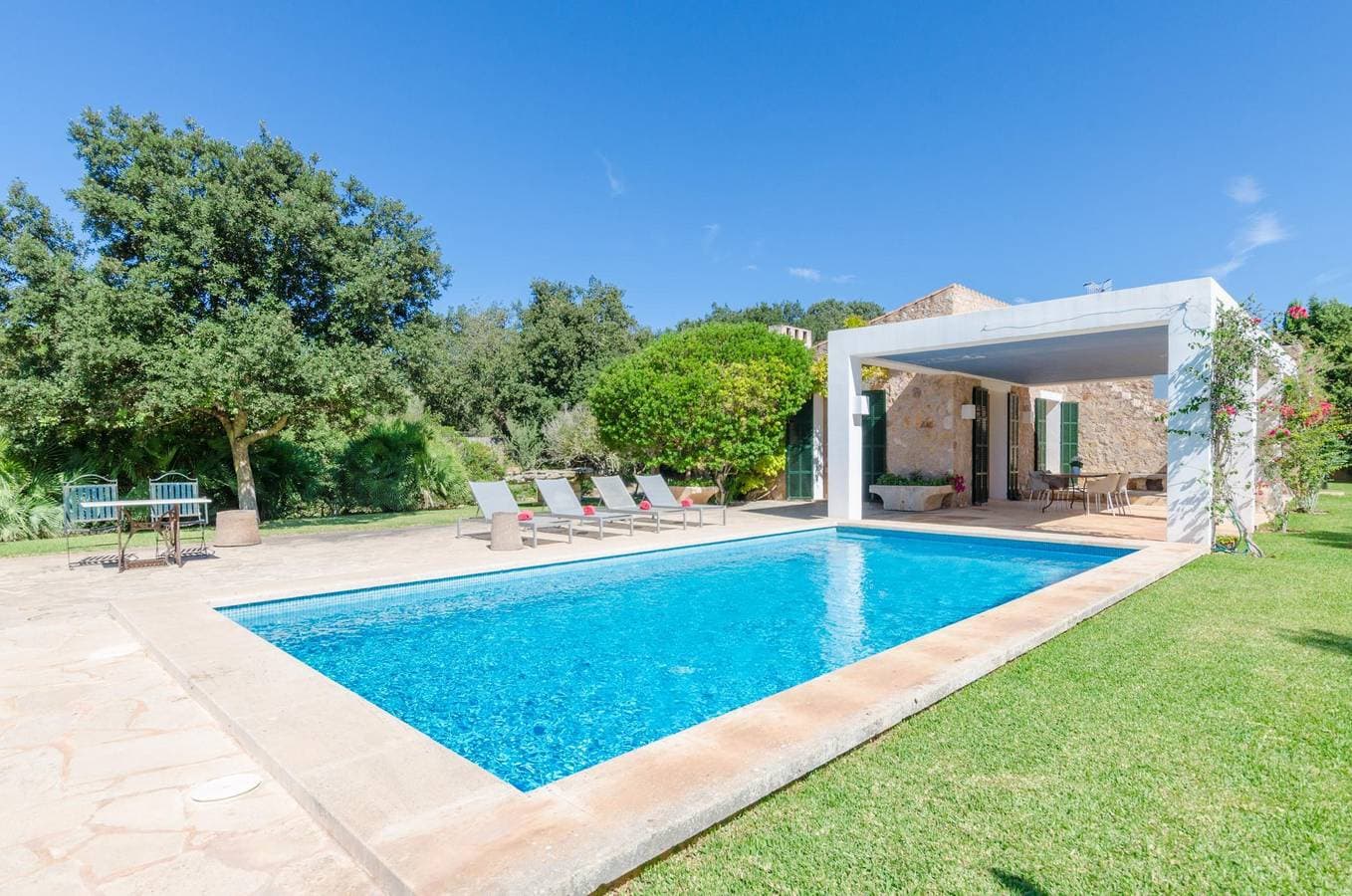 Foto 2 von 44: Sa Plana - Ferienhaus mit privaten Pool in Son Servera. WiFi gratis