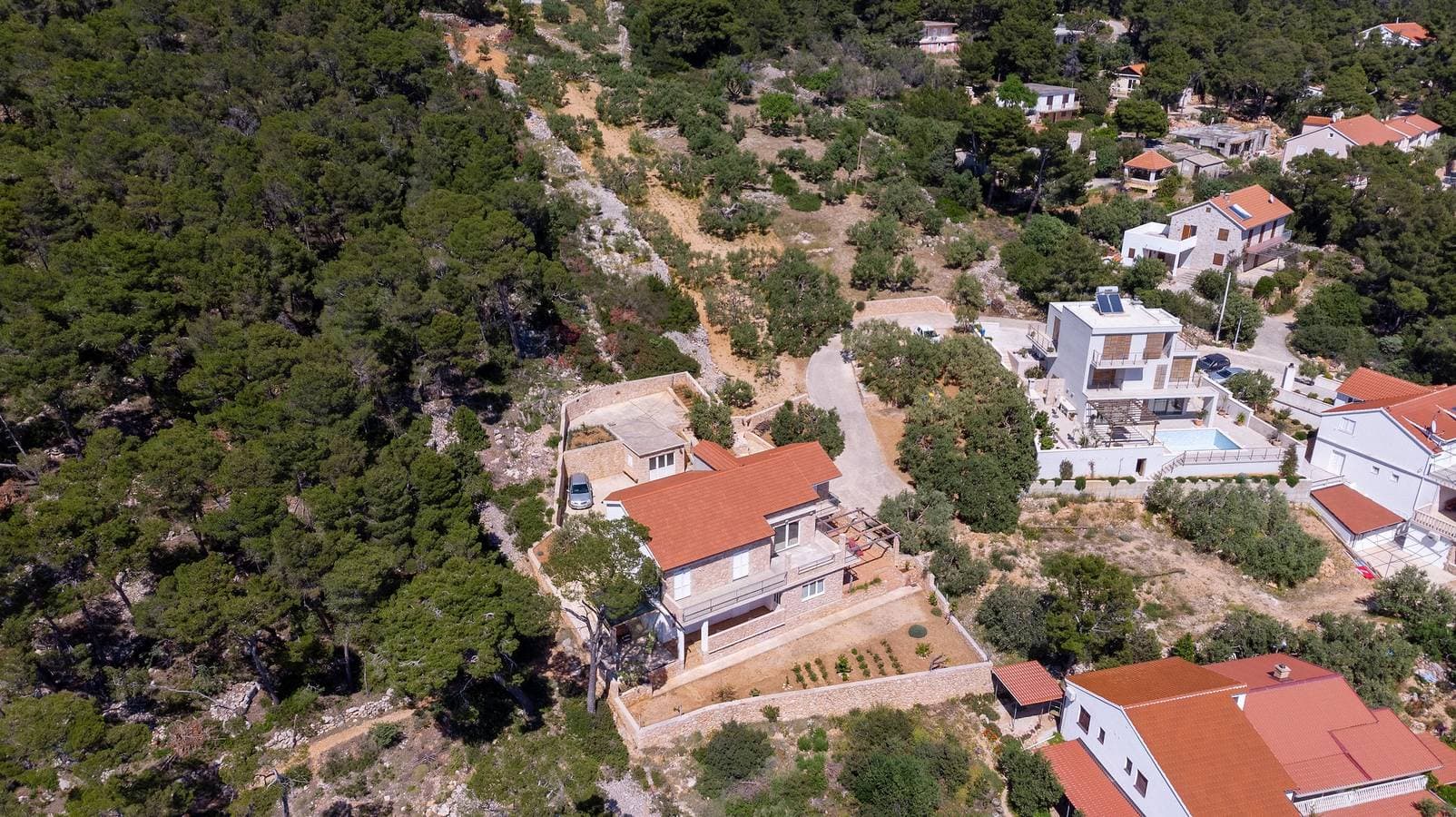 Foto 5 von 30: 1-Zimmer-Ferienwohnung mit Terrasse und Meerblick Sveta Nedilja, Hvar -a