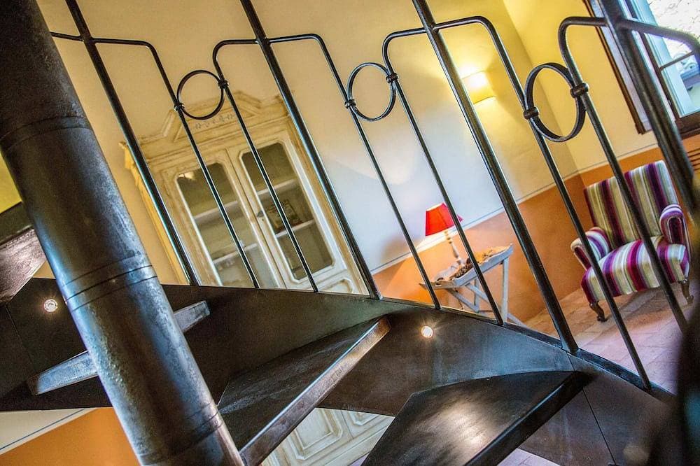 Foto 8 von 13: Vocabolo Monache La Maggiore<br>Großes Loft, Zimmer im Zwischengeschoss, super gemütlich