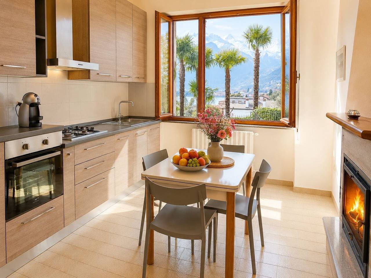 Foto 11 von 34: Labreva Ferienwohnung Augusta in Domaso mit Seeblick, Balkon und 2 Schlafzimmern