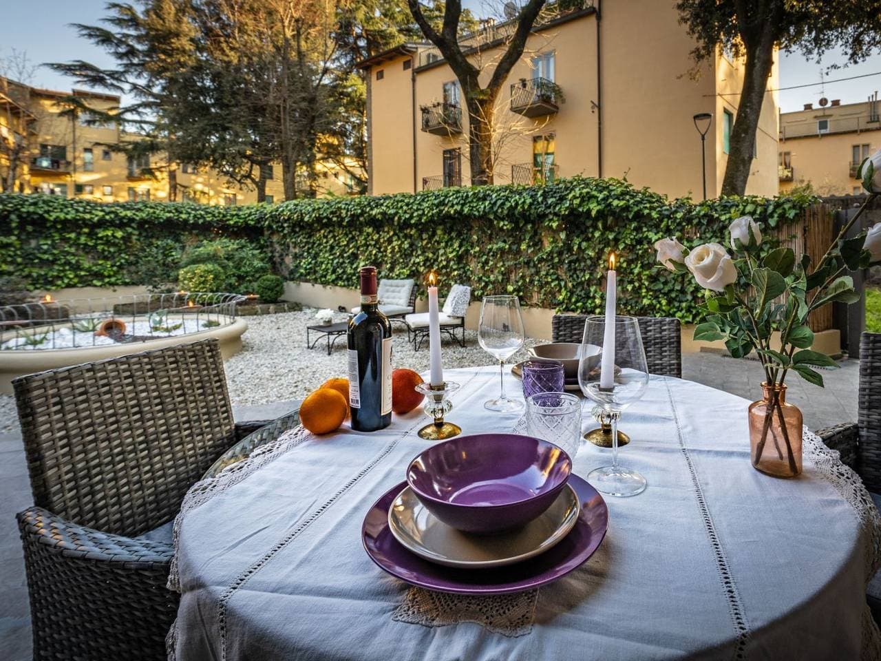 Garten' Ferienwohnung mit privatem Garten 1