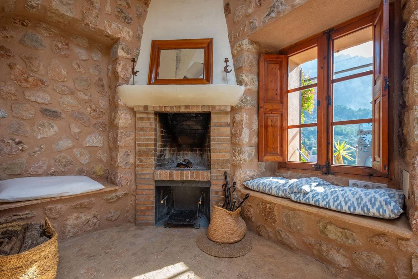 Foto 10 von 48: Sa Teulera (Fornalutx) - Fabelhaftes Haus mit atemberaubendem Blick auf die Serra de Tramuntana - Kostenloses WLAN