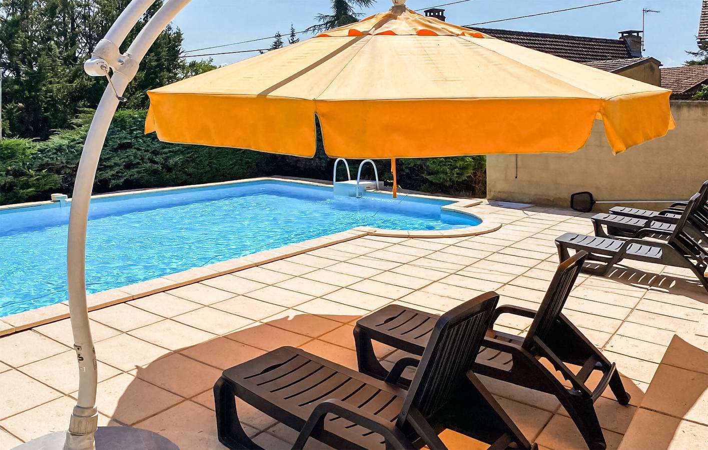 Foto 10 von 31: Gemütliche 95qm Wohnung mit Pool in der Nähe des Flusses La Vézère