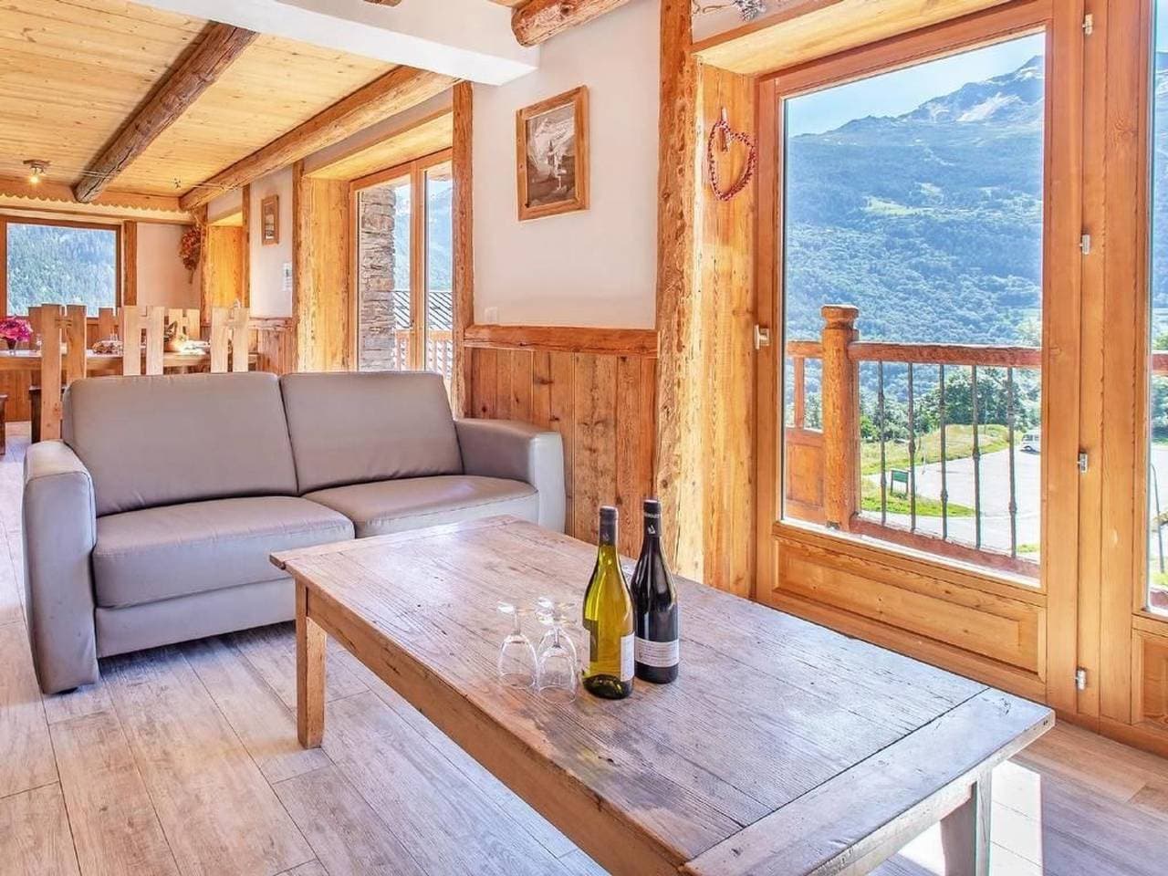 Foto 5 von 24: Luxus-Apartment mit Bergblick, Balkon & Sauna nahe Skigebiet