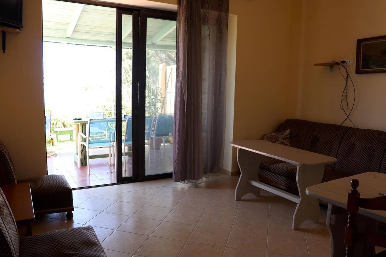 Foto 9 von 34: Panoramablick aufs Meer, fußläufig zum Strand, Wifi  - Ferienhaus Triopetra, Kreta