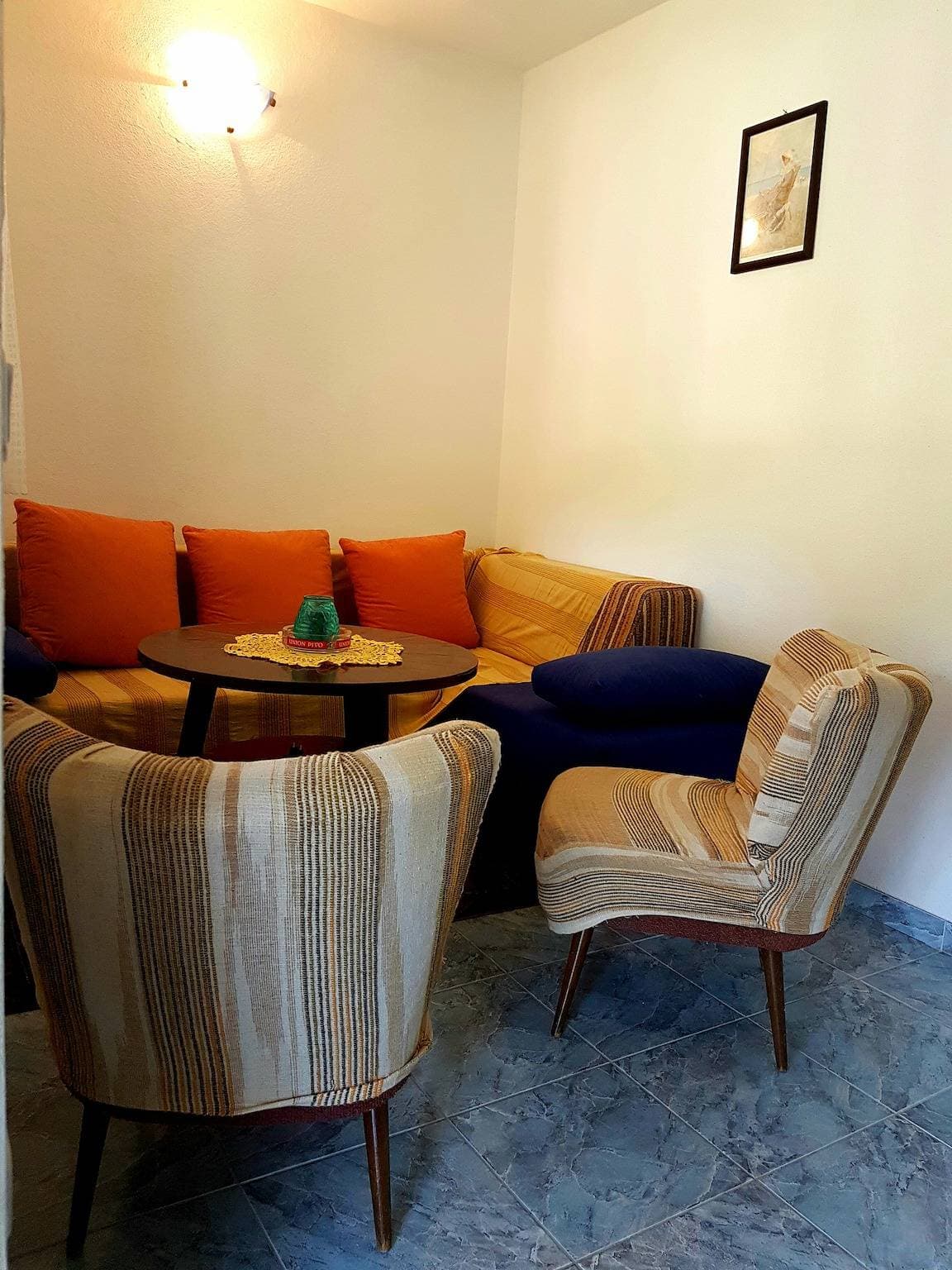 Foto 5 von 12: 1-Zimmer-Ferienwohnung mit Terrasse und Meerblick Bucht Prapatna, Hvar -b