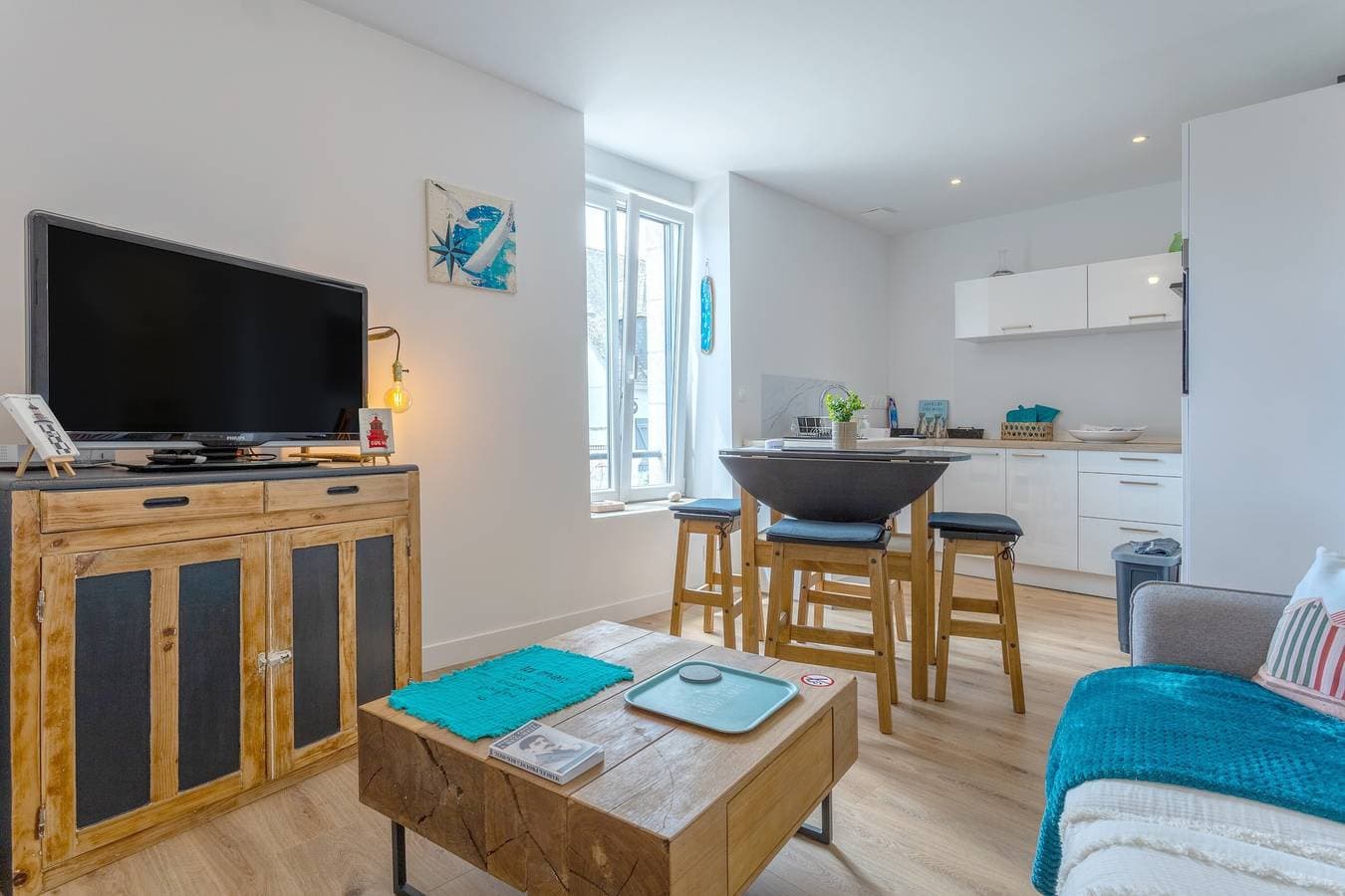 Lumineux appartement 150m de la mer 1