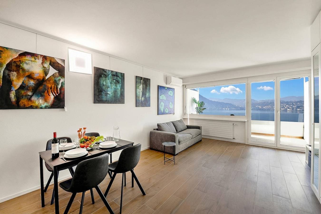Foto 2 von 23: View and Art | Panoramic Lake View Studio, Lugano