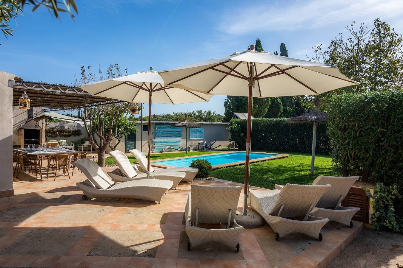Foto 2 von 30: Ferienhaus „Es Collet“ mit privatem Pool, Terrassen und WLAN