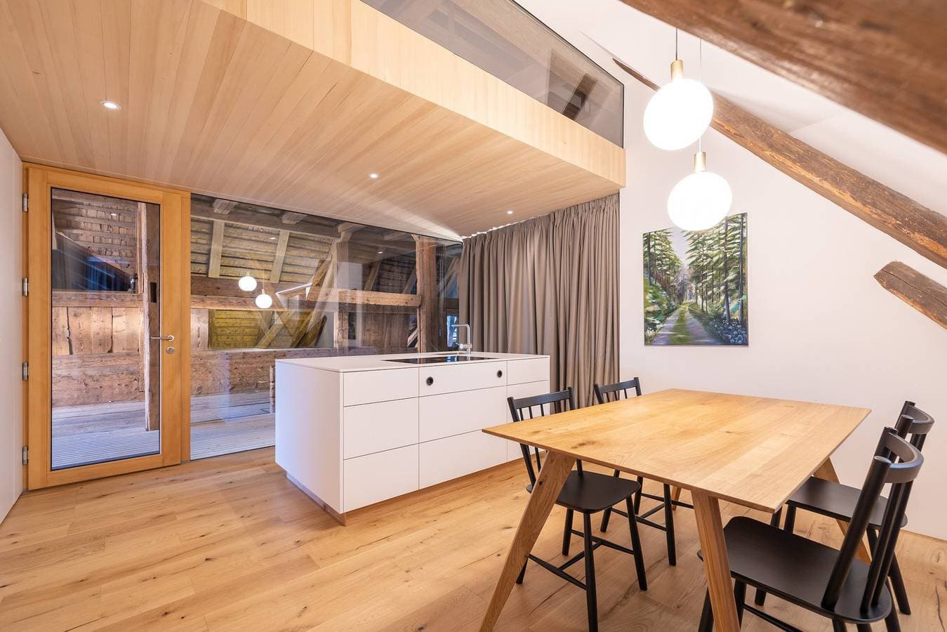Foto 5 von 34: Apartment 'Unter Der Linde' mit gemeinsamer Terrasse, Gemeinschaftsgarten und WLAN