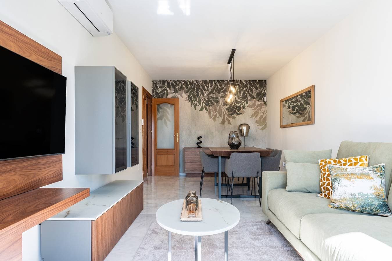 Foto 3 von 20: Apartment 'Oasis Mijas Centro' mit Meerblick, WLAN und Klimaanlage