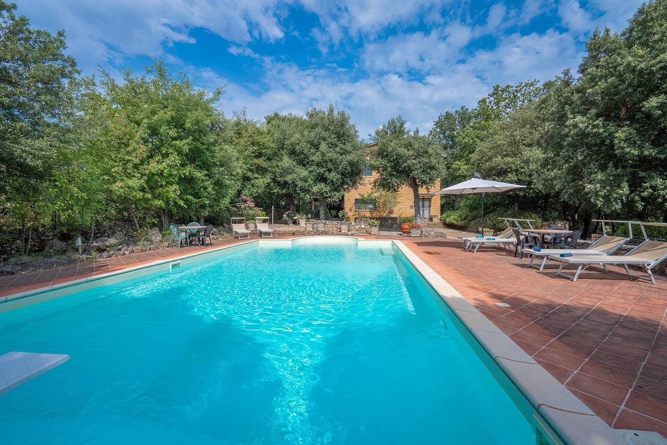Santa Colomba House, Siena, Nature And Pool 1
